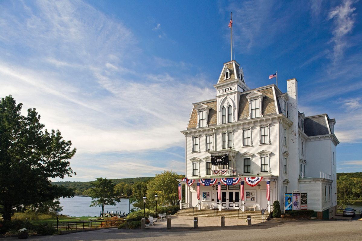 The Goodspeed Opera House by the Connecticut River photo by Robert Benson