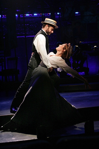 Bobby Steggert and Mara Davi in Goodspeed's MY PARIS. Photo by Diane Sobolewski.