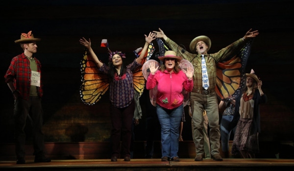 The cast of Goodspeed's Passing Through onstage. (c)Diane Sobolewski